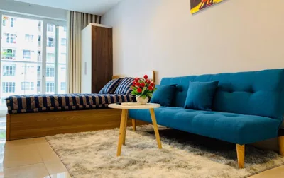 Apartamento con vista a la piscina — Teddy Apartment at Sky Center Luxury